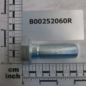 Śruba ocynkowana M20X1,5 X 60  Gaspardo B00252060R