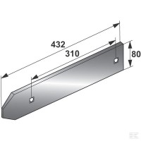 Płoza lewa 173337 | poltechparts.pl