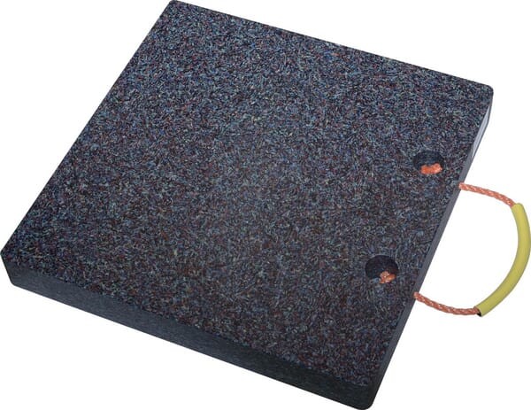 Płytka stempla, tworzywo