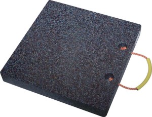 Płytka stempla, tworzywo