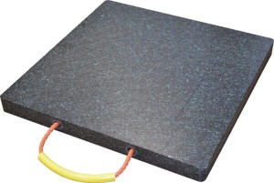 Płytka stempla, tworzywo