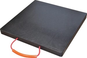 Płytka stempla, tworzywo