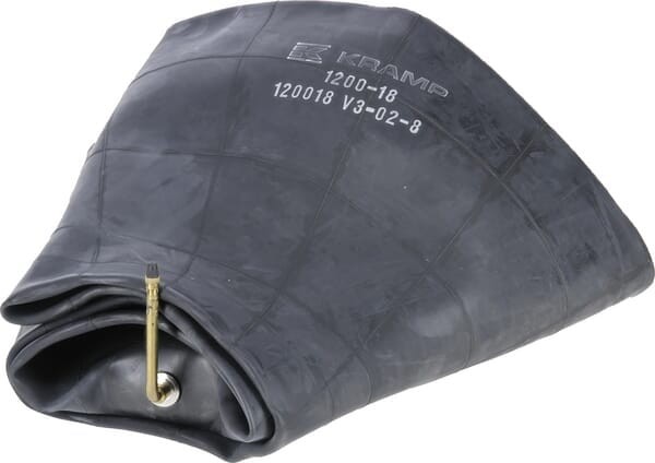 Dętka do obręczy Ø 18.0" 12.00/18, zawór wygięty Kramp