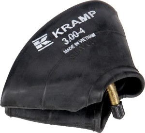 Dętka do obręczy Ø 4.0" 3.00-4 / 4.00-4, zawór wygięty 90° TR87 Kramp