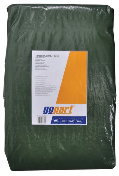 Plandeka oliwkowa gopart, 3 x 2 m