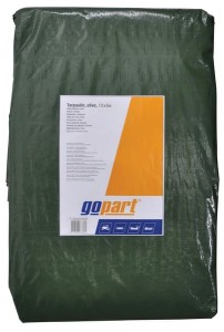 Plandeka oliwkowa gopart, 6 x 4 m