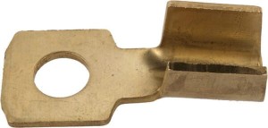 Końcówka przewodu oczkowa, M8 25 mm² 2 mm bursztynowa nieizolowana