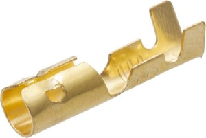 Końcówka przewodu nasadkowa, cylindryczna N 2,5 2.5 mm² 3.6 mm bursztynowa nieizolowana