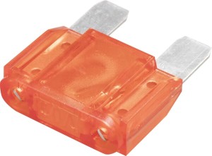 Bezpiecznik płaski Maxi, 24V 50A L=34.3 mm czerwony