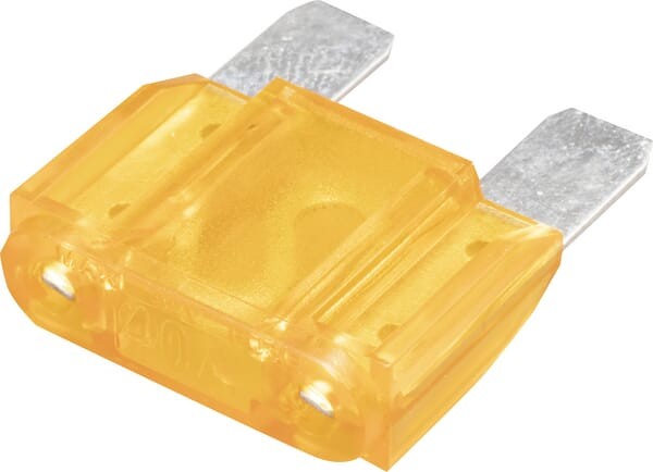 Bezpiecznik płaski Maxi, 24V 40A L=34.3 mm pomarańczowy