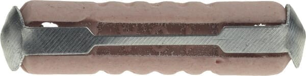 Bezpiecznik porcelanowy, 24V 16A L=25 mm czerwony