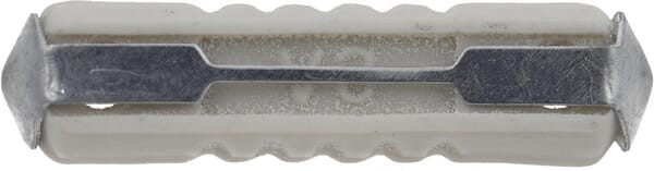 Bezpiecznik porcelanowy, 24V 8A L=25 mm biały