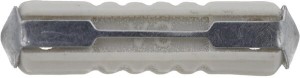 Bezpiecznik porcelanowy, 24V 8A L=25 mm biały