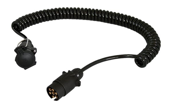 Przewód spiralny 7-pin 12V ISO 1724