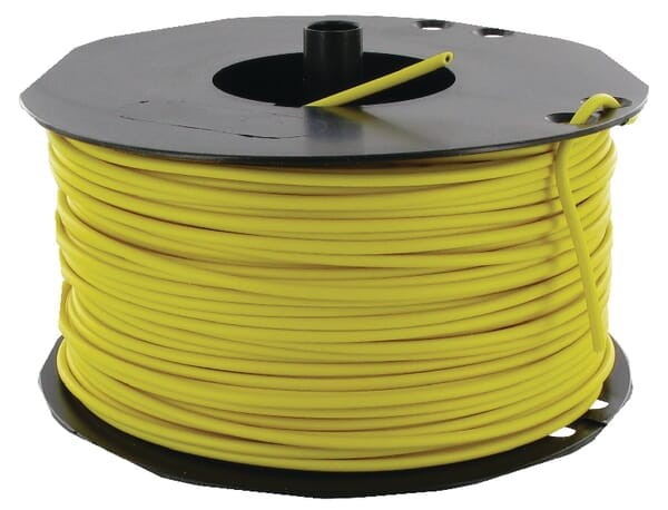 Przewód elektryczny 1 x 1.5 mm² żółty 100 m