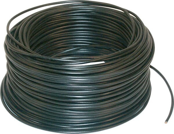 Przewód elektryczny 1 x 1.5 mm² czarny 50 m