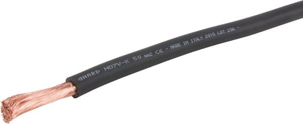Przewód elektryczny 1-żyłowy, czarny 1 x 70 mm² 25 m