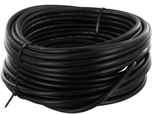 Przewód elektryczny 1-żyłowy, czarny 1 x 16 mm² 25 m