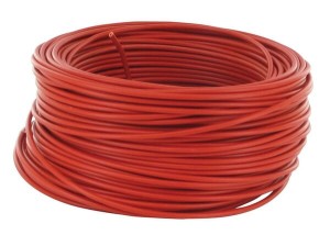 Przewód elektryczny 1 x 1.5 mm² czerwony 50 m