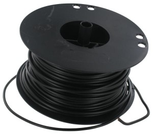 Przewód elektryczny 1 x 2.5 mm² czarny 50 m