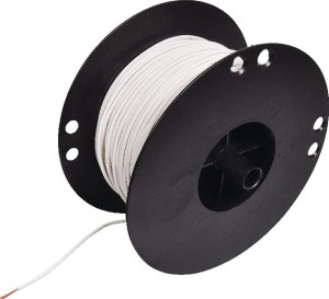Przewód elektryczny 1-żyłowy, biały 1 x 0.75 mm² 100 m