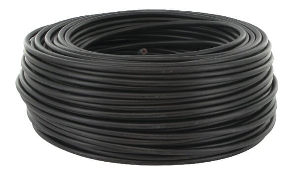 Przewód elektryczny 1-żyłowy, czarny  1 x 4.0 mm² 50 m