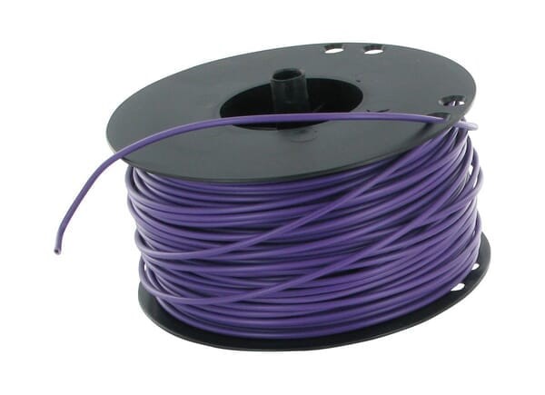 Przewód elektryczny 1-żyłowy, fioletowy 1 x 0.75 mm² 100 m