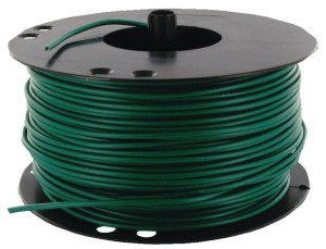 Przewód elektryczny 1 x 1.5 mm² zielony 100 m
