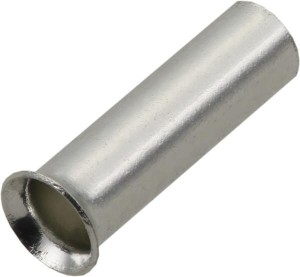 Końcówka przewodu tulejkowa, nie izolowana 1.0mm²