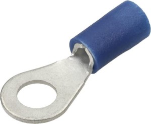 Końcówka przewodu oczkowa, niebieska 1.5-2.5 mm² Ø 5 mm 100 szt. Kramp
