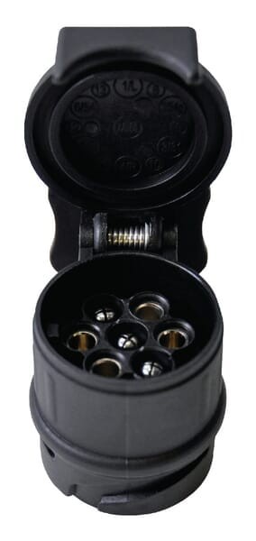 Adapter wtyczki 13/7 biegunów 12V