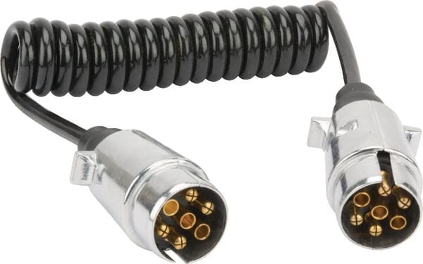 Przewód spiralny 12V / 7-żyłowy L=1.75 m