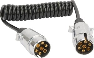 Przewód spiralny 12V / 7-żyłowy L=1.75 m
