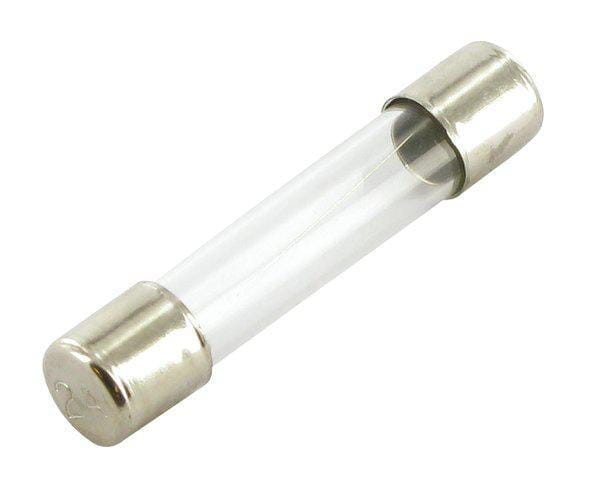 Bezpiecznik szklany, 2A L=32 mm op. 25 szt.
