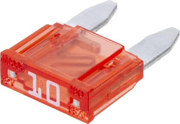 Bezpiecznik płaski Mini, 32V 10A L=16.3 mm czerwony op. 50 szt. iMaXX