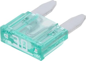 Bezpiecznik płaski Mini, 32V 30A L=16.3 mm zielony op. 50 szt. iMaXX