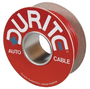Przewód elektryczny 1 x 1.0 mm² czerwony 50 m
