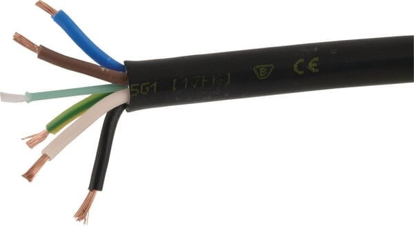 Przewód elektryczny YLY-S 5 x 1.0 mm²