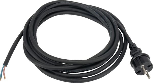 Przewód wymienny neoprenowy z wtyczką, 5 m 2 x 1.5 mm²