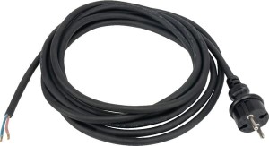 Przewód wymienny neoprenowy z wtyczką, 5 m 2 x 1.5 mm²