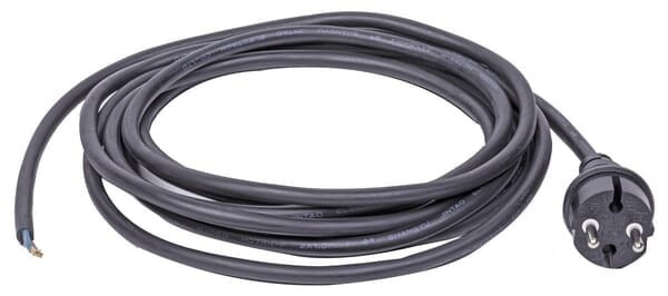 Przewód wymienny neoprenowy z wtyczką, 10 m 2x1.5 mm²
