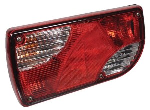 Lampa tylna zespolona 260x130mm, lewa Deutsch