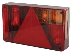 Lampa tylna zespolona 238x138mm, prawa 12V