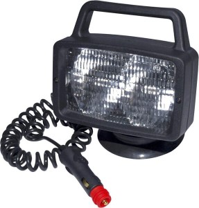 Lampa robocza na magnes Twin Beam, 3000 2 żarówki H3