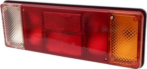 Lampa tylna zespolona, prawa, 12/24V pomarańczowa/biała/czerwona, przykręcana Waś