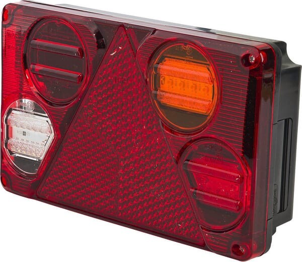 Lampa zespolona tylna LED, 395, prawa