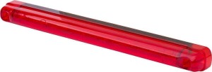 Lampa stop LED, prostokątna, 12/24V czerwona, przykręcana Waś