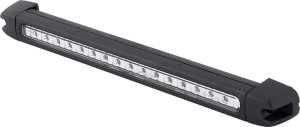Lampa stop LED, prostokątna, 24V przeźroczysta, przykręcana Waś