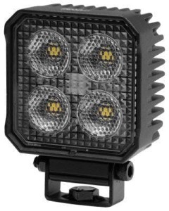 Lampa robocza, kwadratowa, 4 LED, 1700 lm 12/24V, ValueFit Hella