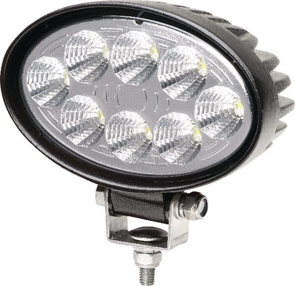 Lampa robocza, LED, 1200 lm, owalna, 12/24V, 65x120 mm, 8 LED, ValueFit Hella